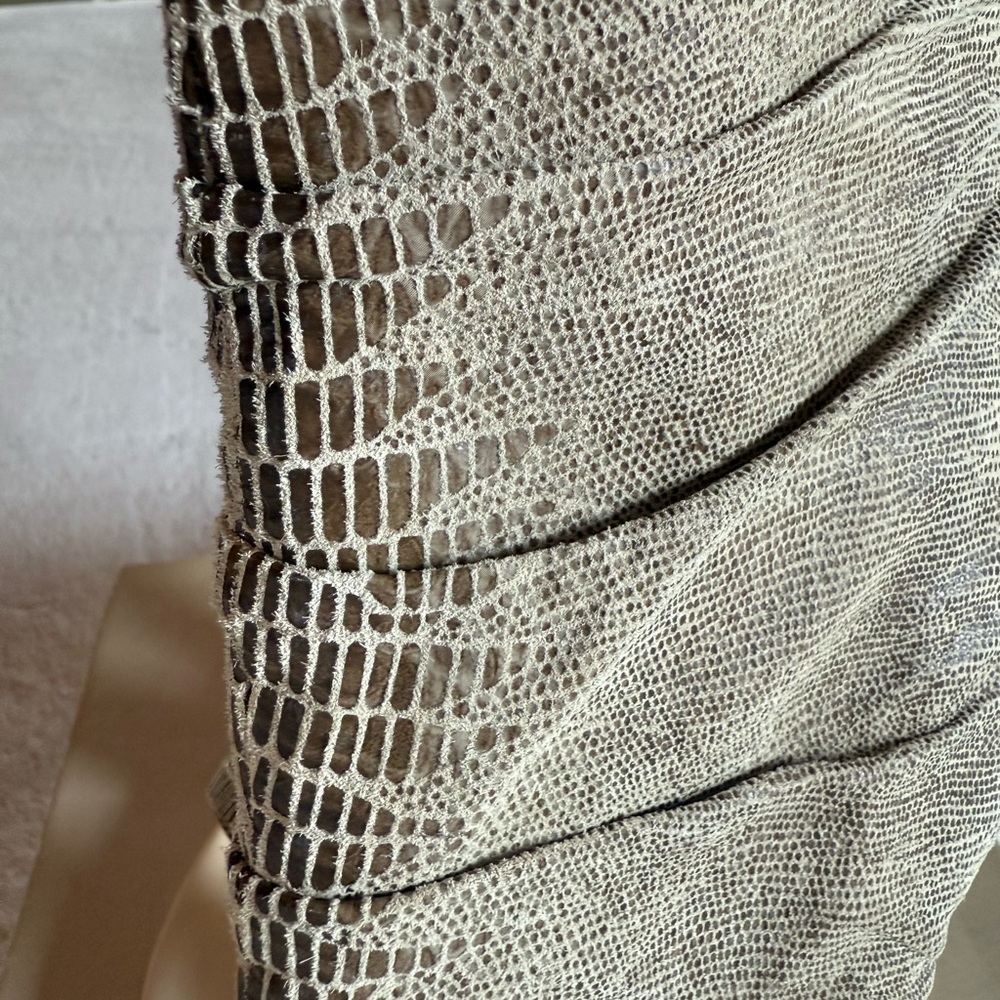 Vintage Bcbgeneration Maemi Snake Pattern Stilett… - image 8